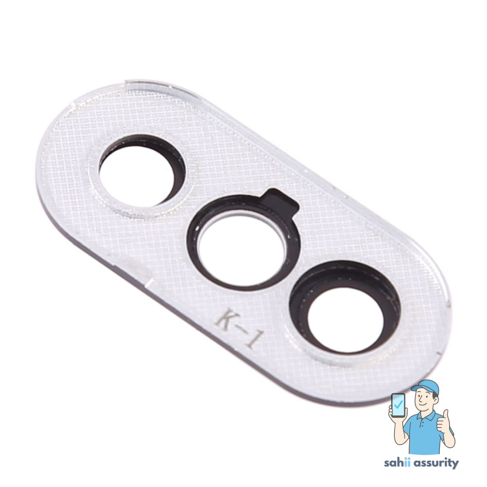 Camera Lens Glass with Frame for Xiaomi Redmi Note 5 Pro Black thumbnail